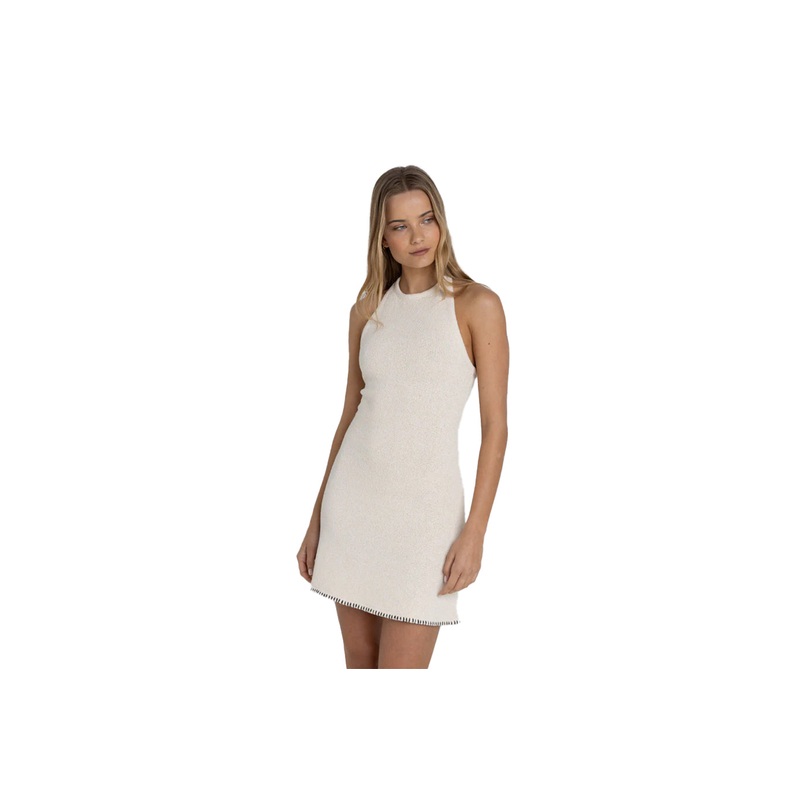 MARTINI HALTER KNIT MINI DRESS