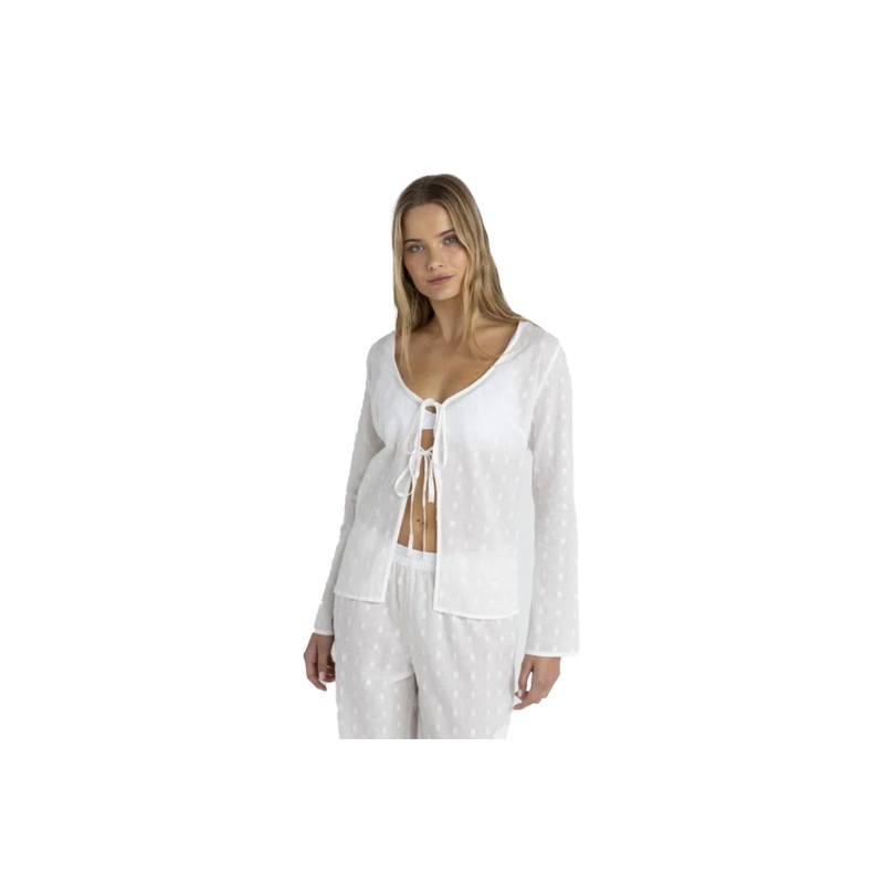 MIRAGE LONG SLEEVE TOP|white|XS|S|M|L