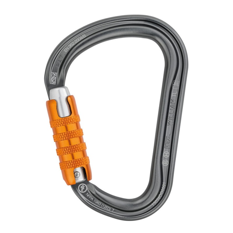 William Triact-Lock Carabiner|Gray