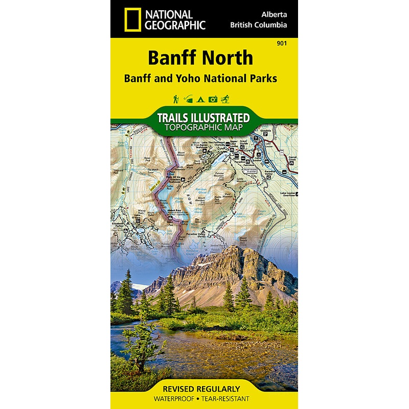 Banff North Map