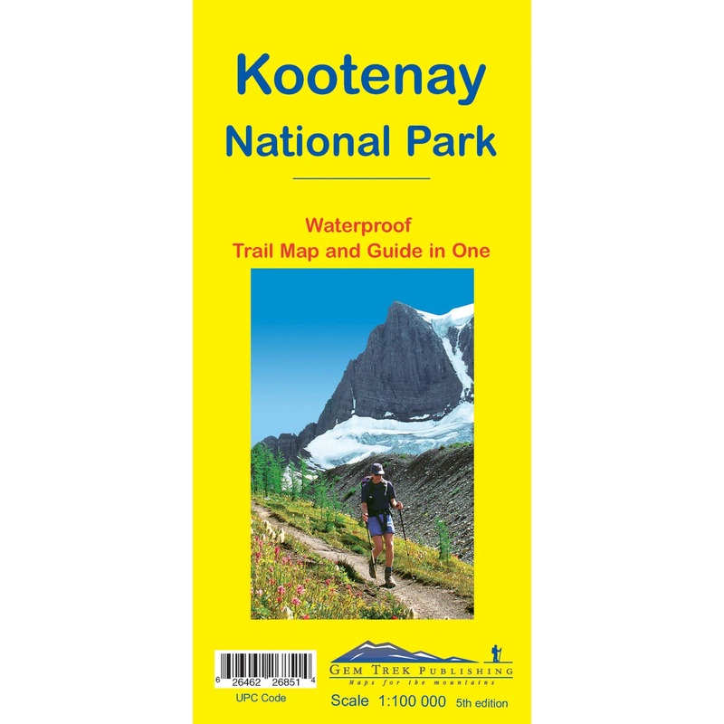 Kootenay National Park Map