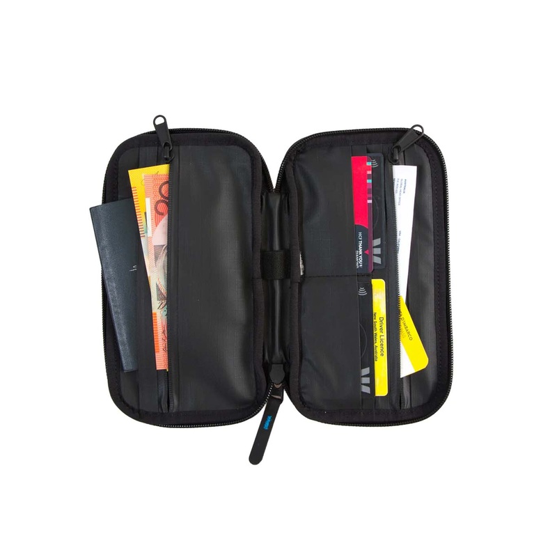 TRAVEL WALLET|black|O/S