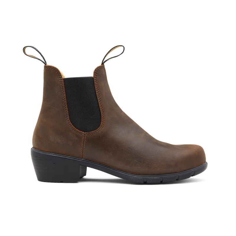 Women’s 1673 Heel Boots|Antique Brown|3 UK|3.5 UK|4 UK|4.5 UK|5 UK|5.5 UK|6 UK|6.5 UK|7 UK