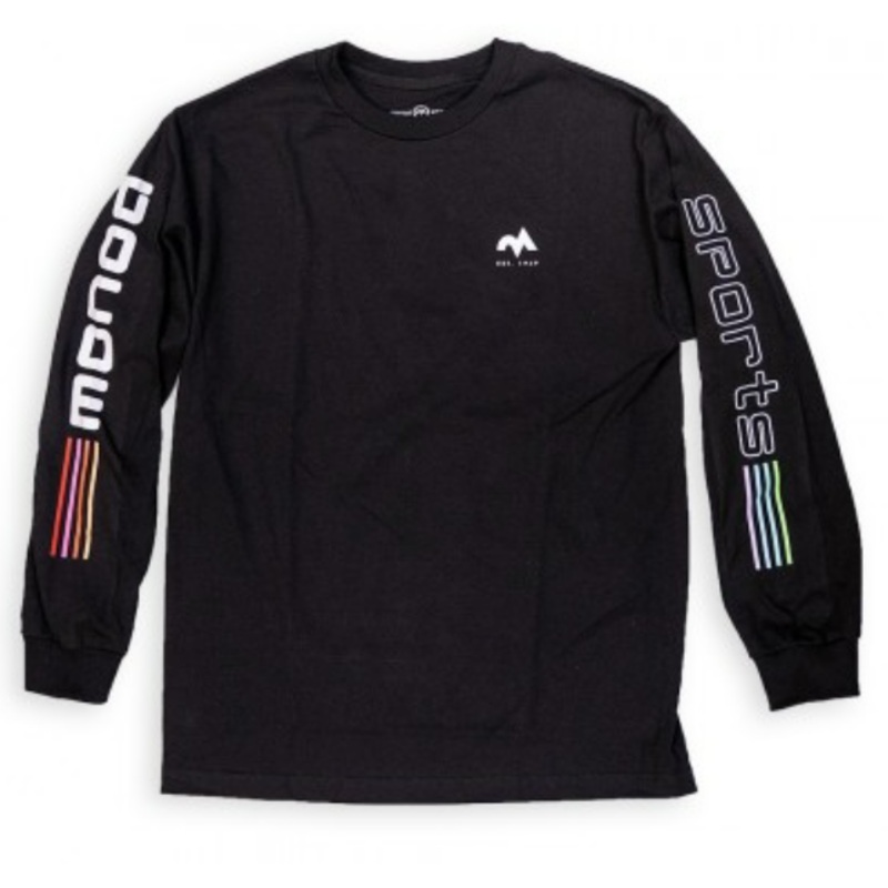 Heavy Weight Long Sleeve Tee|Black|Navy|Small|Medium|Large|XLarge