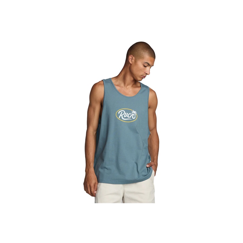 FROND SCRIPT TANK|vny|S|M|L|XL