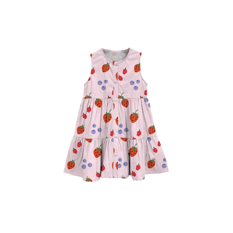 BERRY BLISS SLEEVELESS DRESS|pink marshmallow|8|10|4T|6