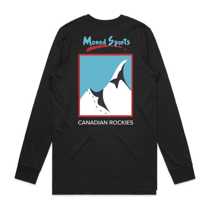 Retro Peaks Long Sleeve|Black|White|Small|Medium|Large|XLarge