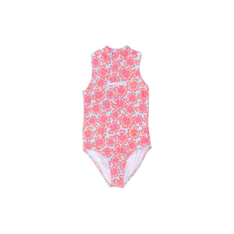 NEON ISLES FLORAL ONE PIECE BIKINI