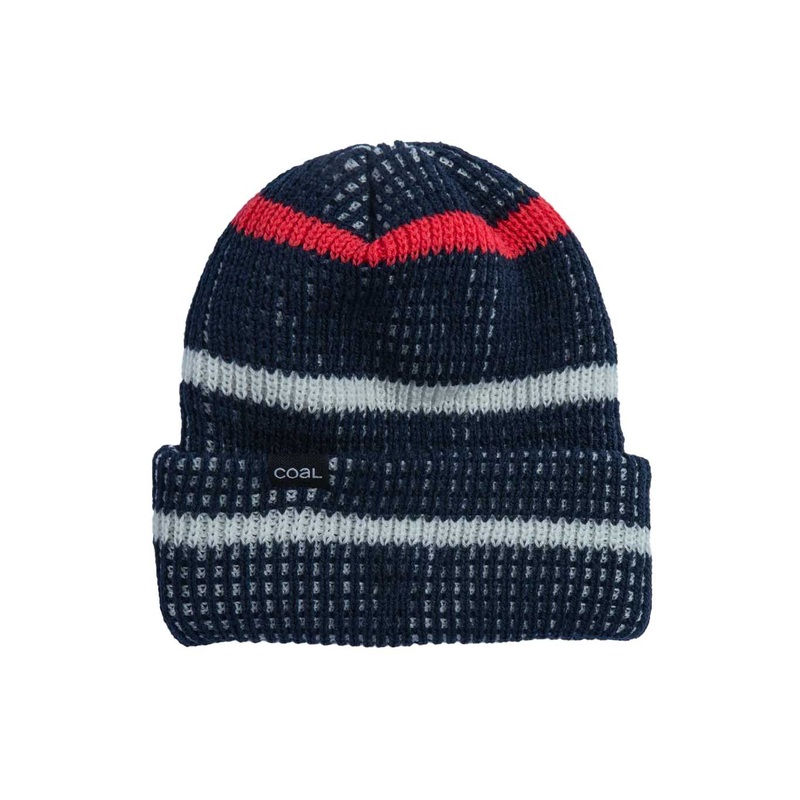 VISTA beanie|Navy/Red|black /off white|khaki/off white|O/S