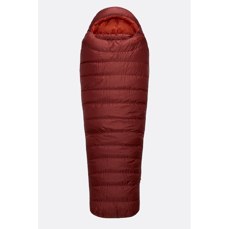 Ascent 900 Down Sleeping Bag|Oxblood Red|Regular|Long|Right Hand Zip|Left Hand Zip
