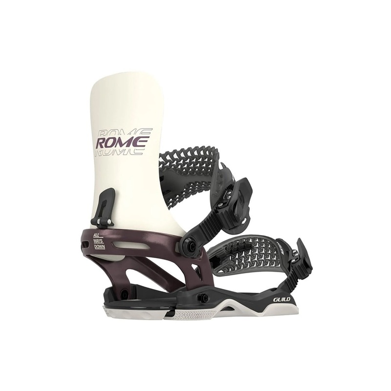 GUILD SNOWBOARD BINDINGS|BONE/PURPLE|S|M