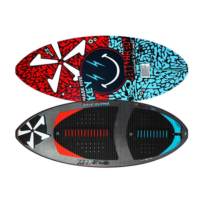 KEY JETT SHREDS WAKESURF BOARD