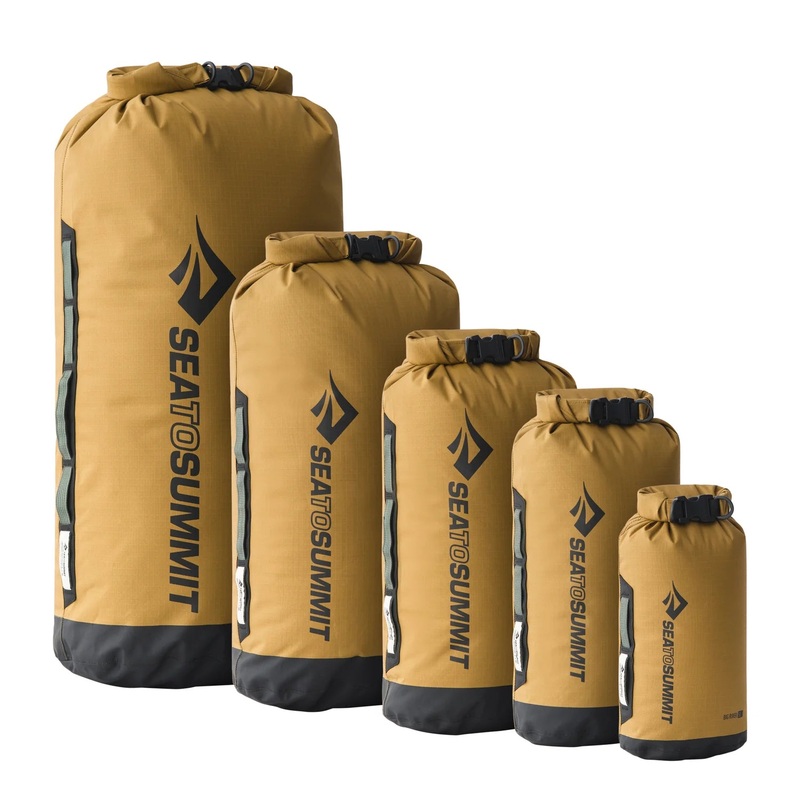 Big River Dry Bag|Gold Brown|Surf Blue|Picante Red|Jet Black|5L|8L|13L|20L|35L|65L