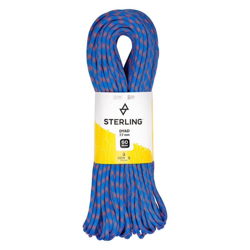 Dyad 7.7mm XEROS Rope|Blue|Orange|60m|70m