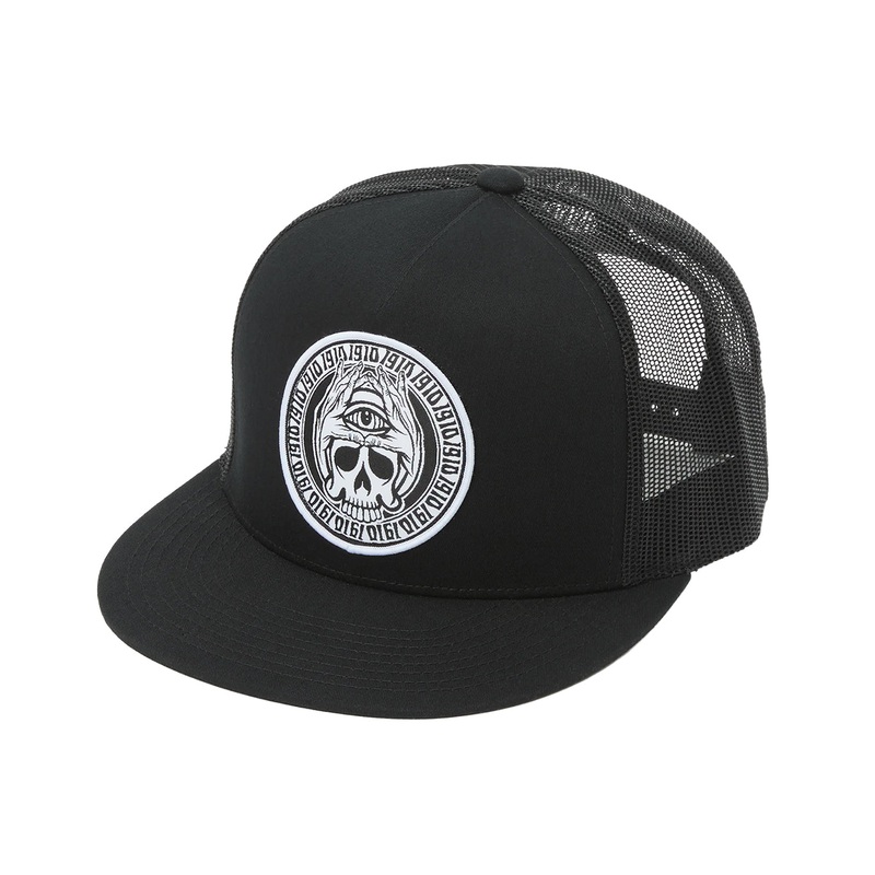 NEW HOLDER TRUCKER HAT|black|black camo|O/S