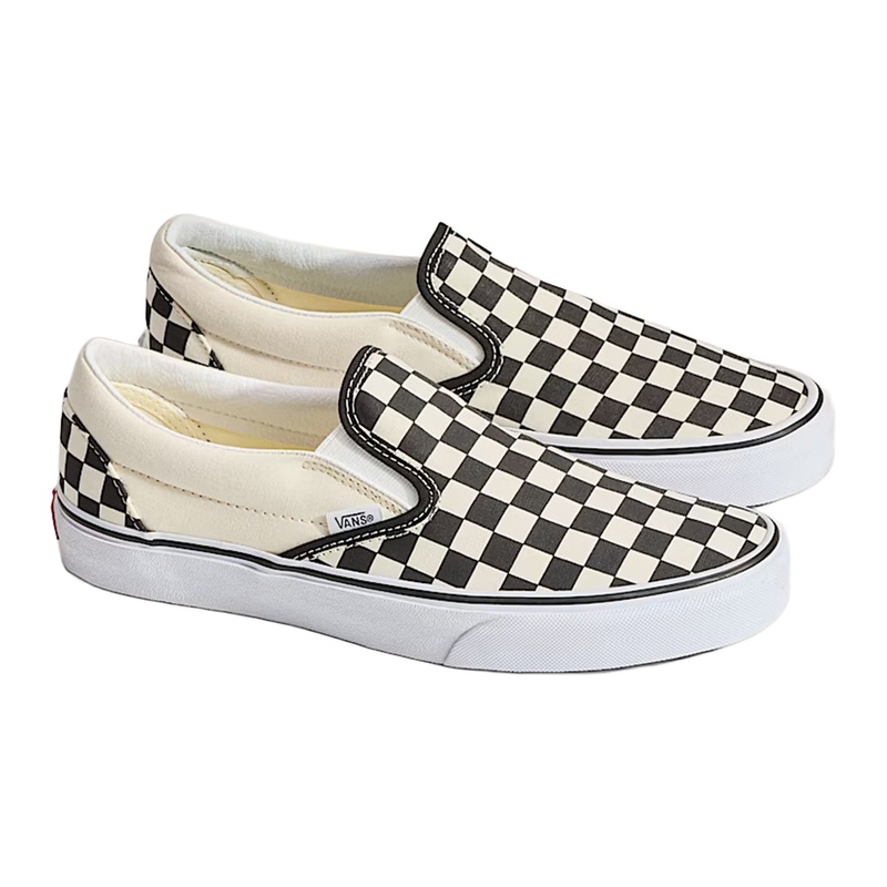 CLASSIC SLIP-ON|chbd black/white|B4.5/W6|B5/W6.5|B5.5/W7|B6/W7.5|M6.5/W8|M7/W8.5|M8/W9.5|M8.5/W10|M9/W10.5|M9.5/W11|M10/W11.5|M10.5/W12|M11/W12.5|M12/W13.15