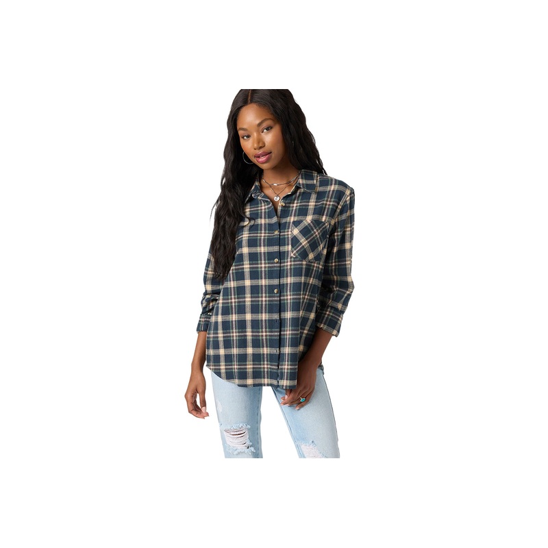 LOGAN FLANNEL|slate|S|M|L|XL