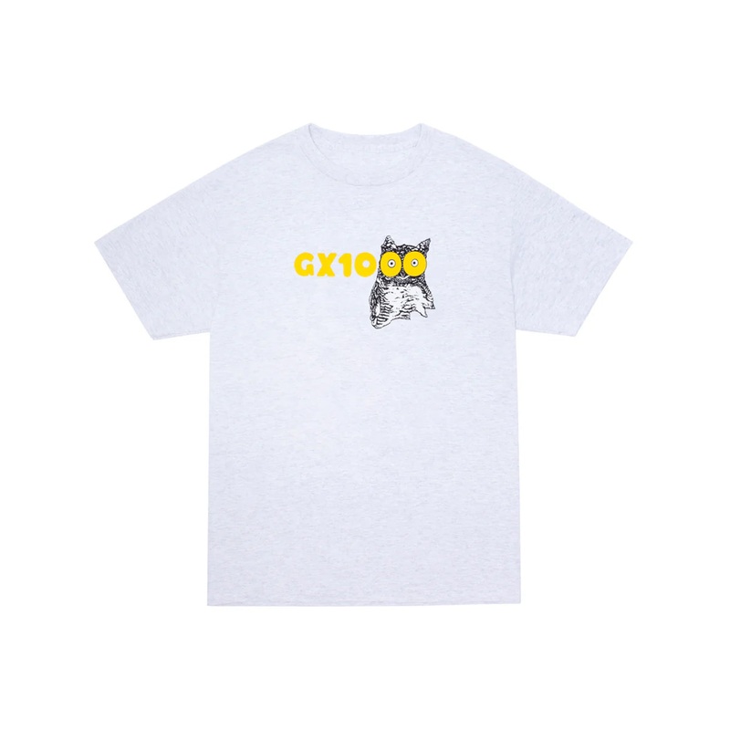 OWL T-SHIRT|ash|M|L|XL