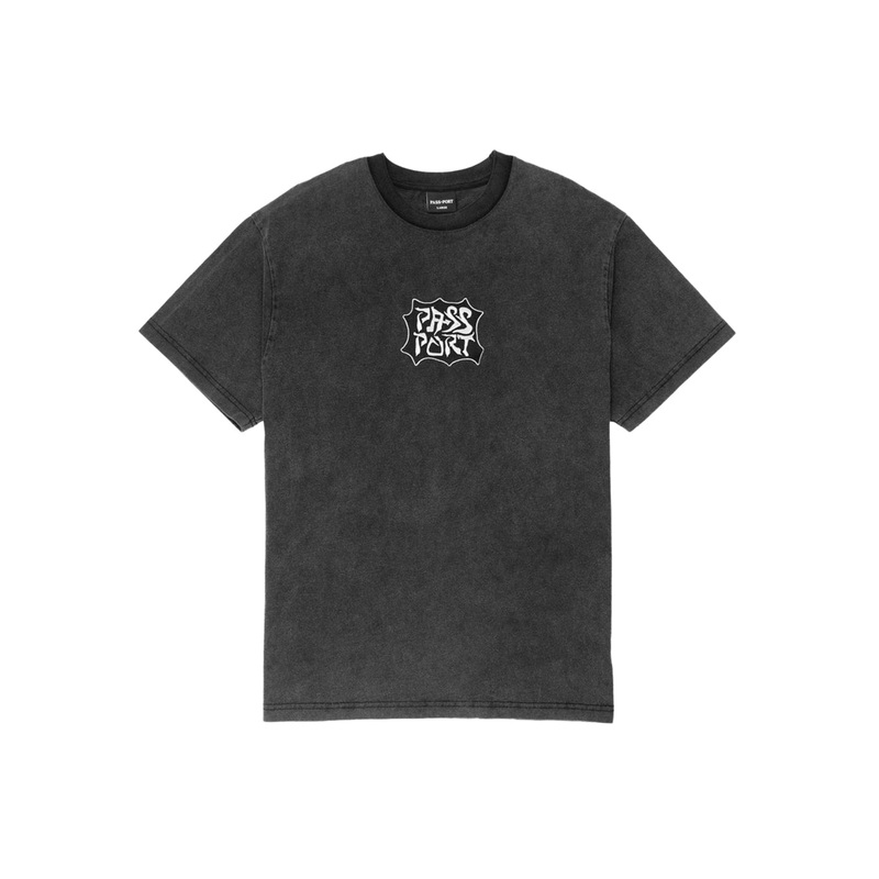 GLYPH T-SHIRT|acid black|M|L|XL