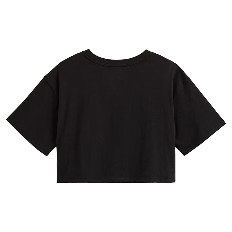AFTERBURN RELAXED CROP SS|black|M|L