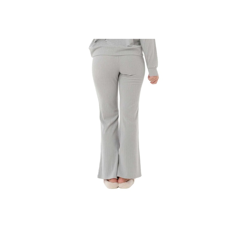 COSY FLARE PANTS|grey marle|XS|S|M|L