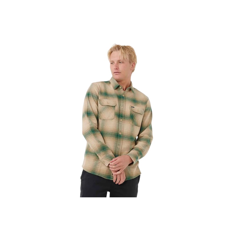 COUNT FLANNEL SHIRT|khaki rock|S|M|L|XL