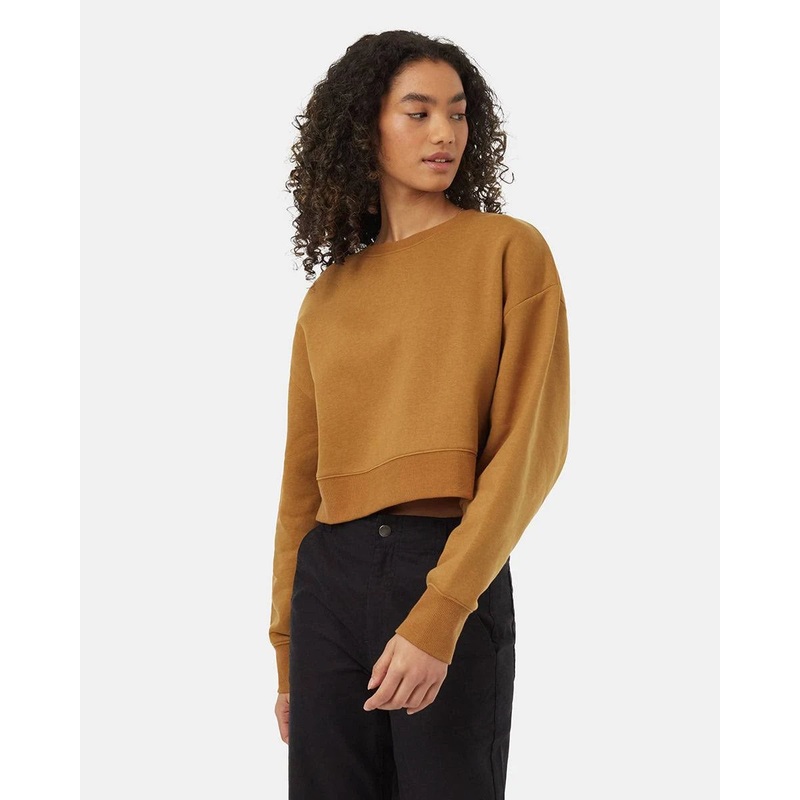 Women’s TreeFleece Oversize Crop Crew Top