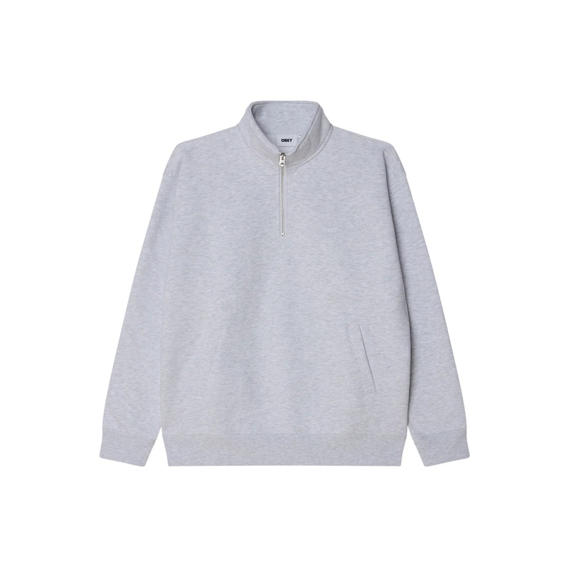 ESTABLISHED WORKS MOCKNECK|ash grey|M|L|XL