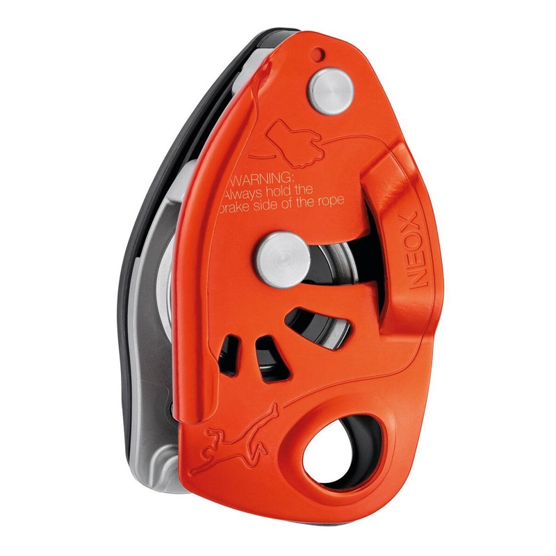 Neox Belay Device|Orange|Light Gray|Black