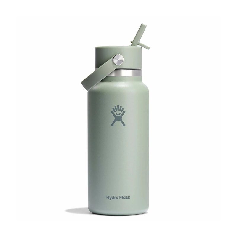 32oz Wide Mouth with Flex Straw Cap