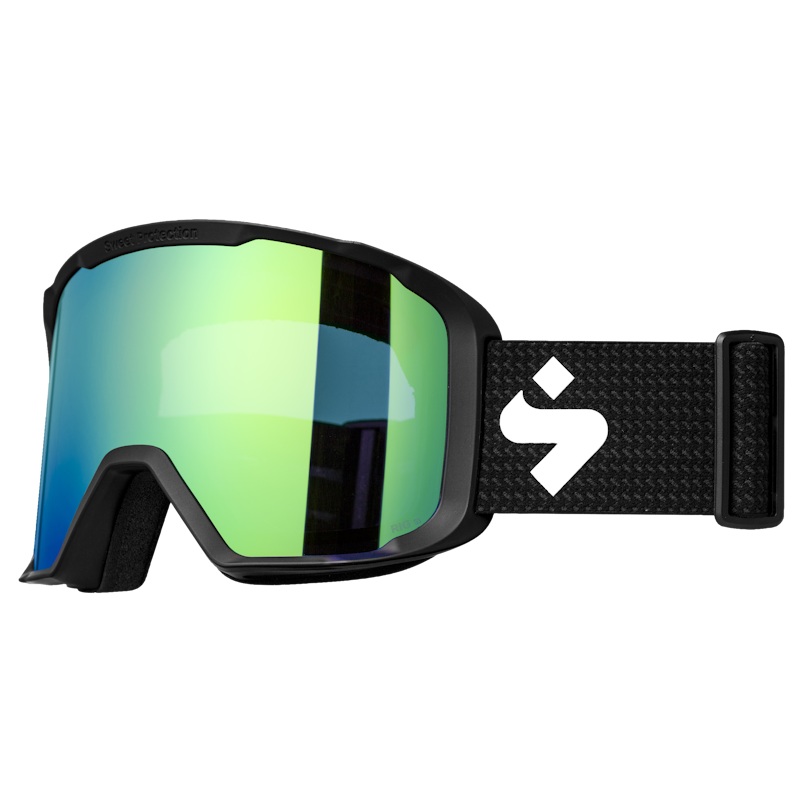 Durden RIG Reflect Goggles|Matte Black – RIG Emerald|Matte Black – RIG Bibixte