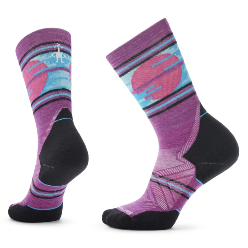 Women’s Trail Run Targeted Cushion Sunset Trail Crew Socks