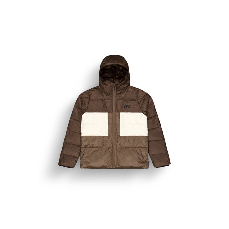 Women’s High Puff Down Jacket|Chicory / Cocoa / Vanilla|Small|Medium|Large