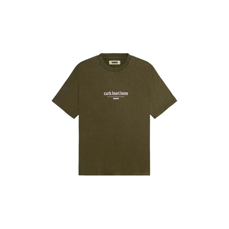 BEAM DYE TEE|dark brown|L|XL