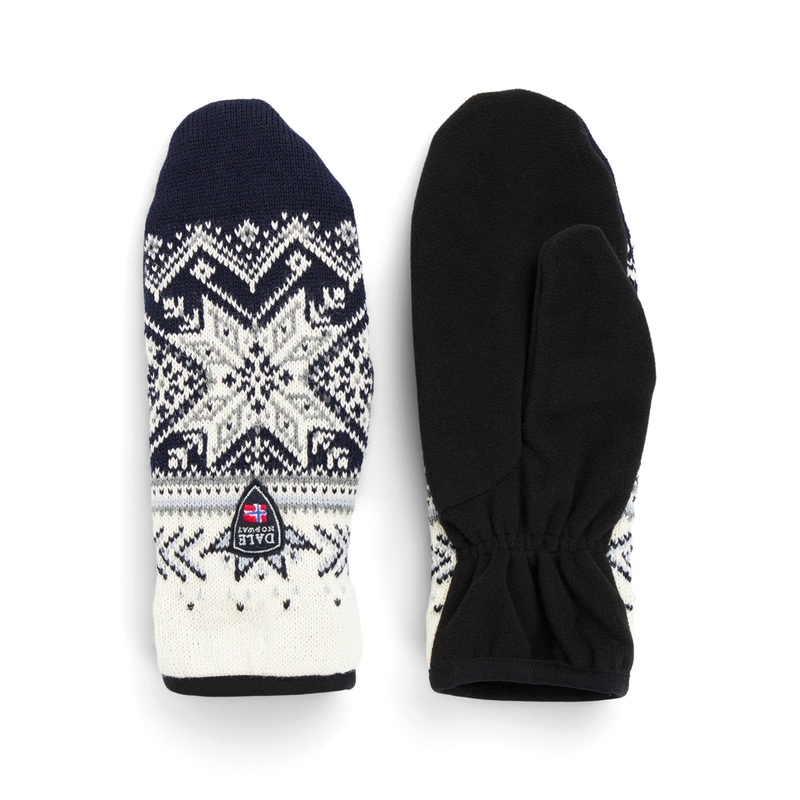 Vail Polar Mittens|Black Offwhite SandMel|Alpine Blue|Small|Medium|Large