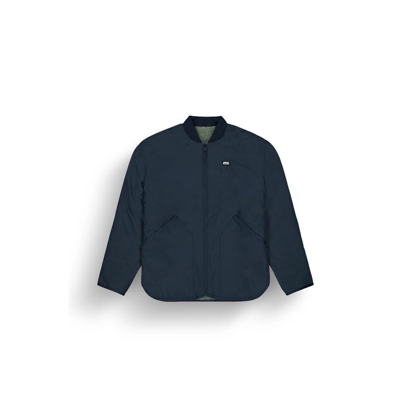 Men’s Hikast Jacket|Dark Blue / Green Spray|Small|Medium|Large|XLarge