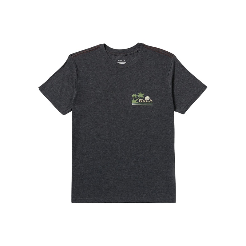 PALM TRAIL SS T-SHIRT|black|S|M|L|XL