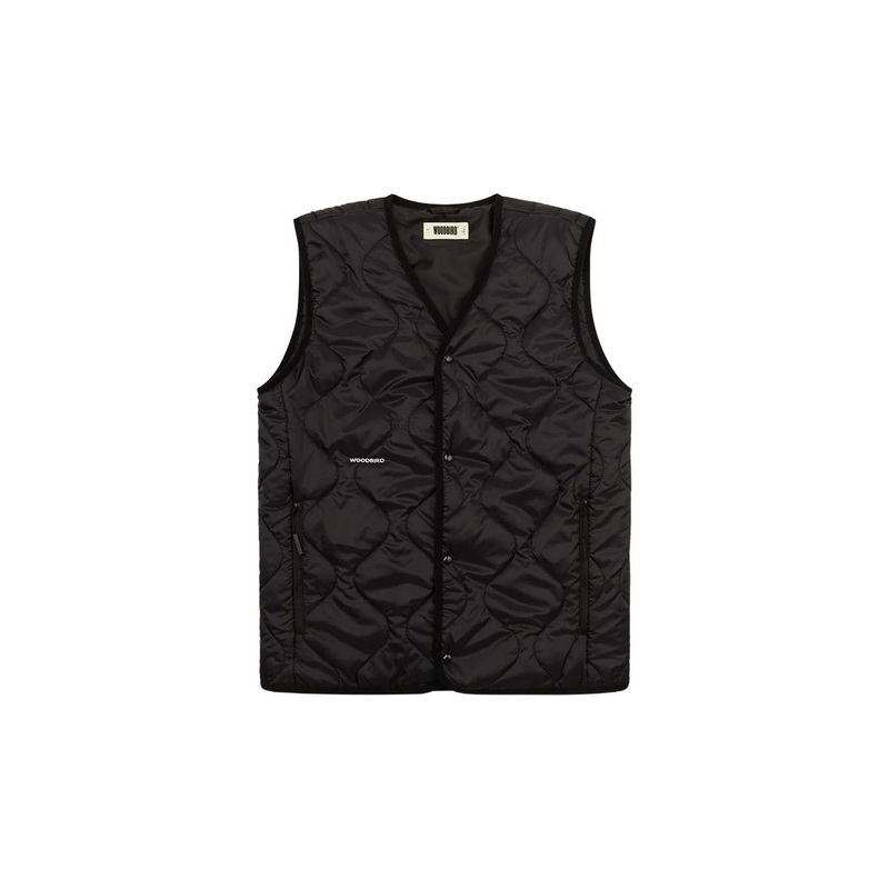 TRAIS QUILT VEST|black|M|L|XL