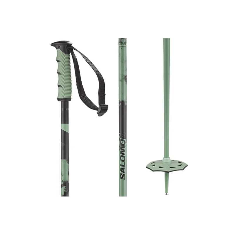 STEEP SKI POLES|iceberg green/black|125
