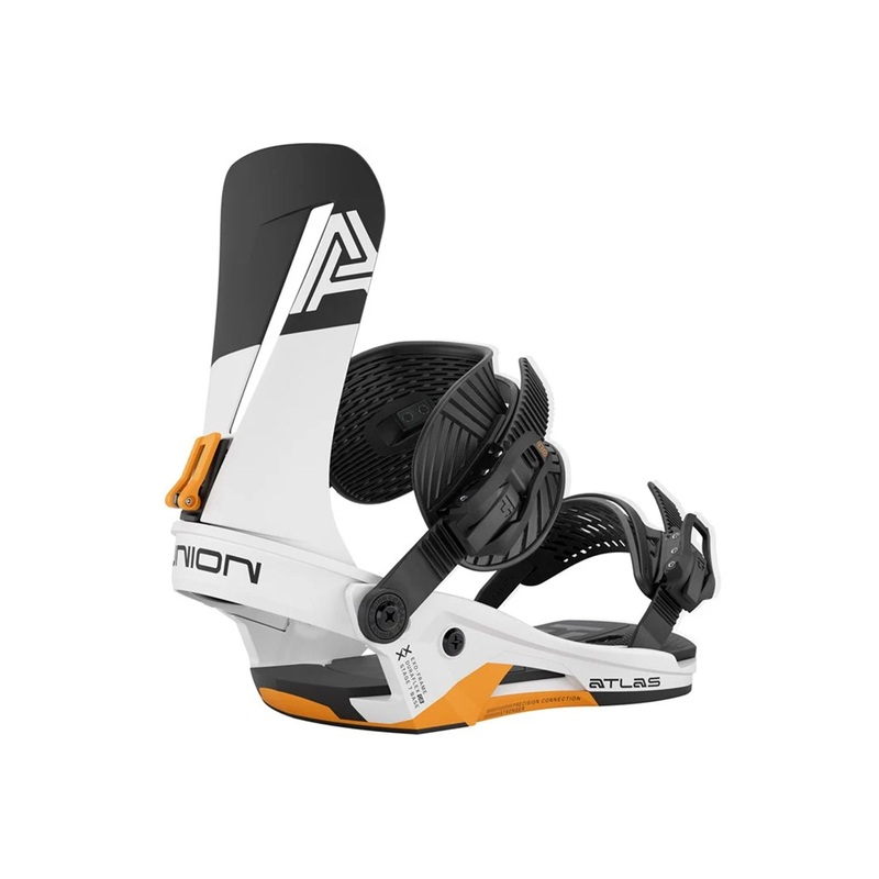 ATLAS SNOWBOARD BINDINGS|white/orange|violet|black|M|S|L