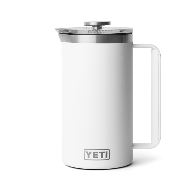 Rambler 34oz French Press|White