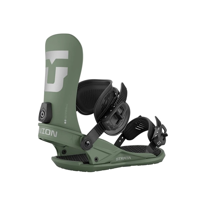 STRATA SNOWBOARD BINDINGS|olive green|grey violet|black|M|L|S