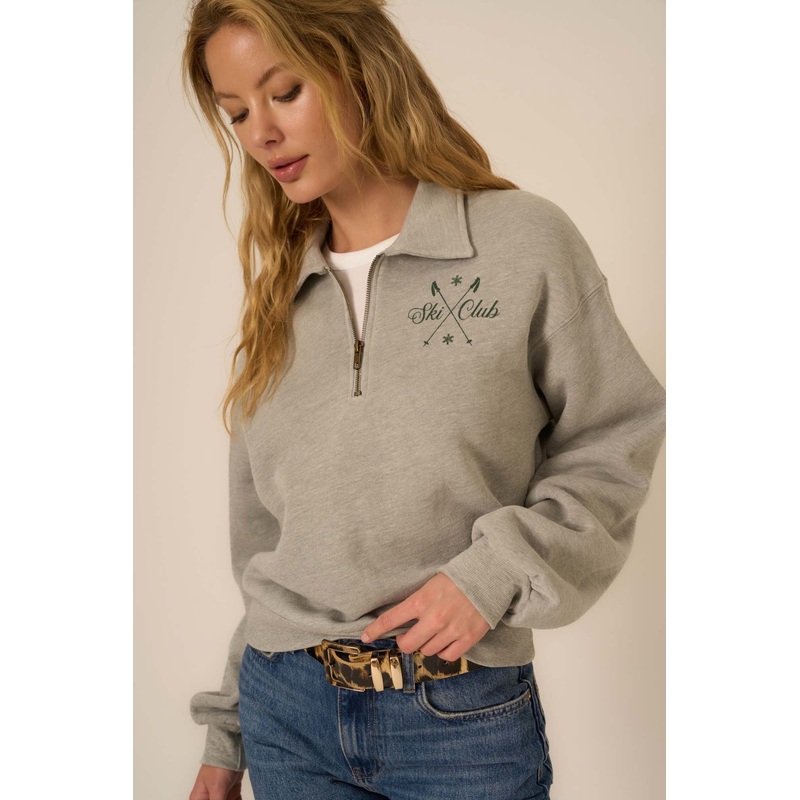Women’s Ski Club Half Zip Sweatshirt