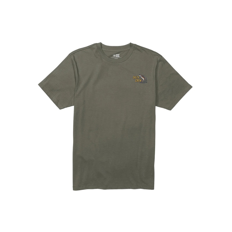 LIVE BAIT T-SHIRT|dusty olive|S|M|L|XL