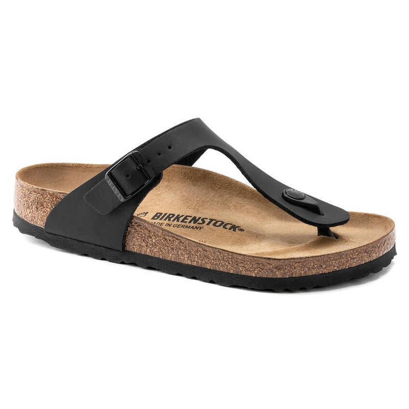 Gizeh Birko-Flor Sandals|Black|35 EU|36 EU|37 EU|38 EU|39 EU|40 EU|41 EU|42 EU|43 EU|44 EU|45 EU|Regular/Wide