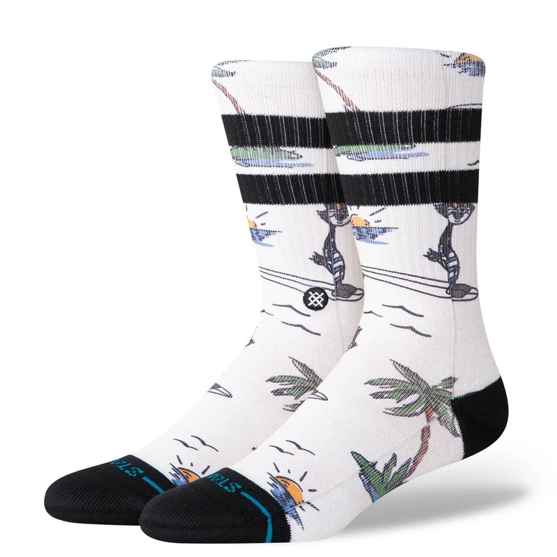 Kool Katz Surf Crew Socks|Canvas|Small|Medium|Large