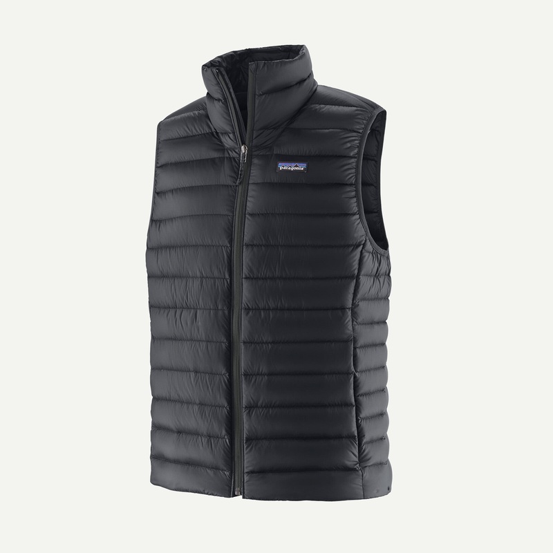 Men’s Down Sweater Vest|Black|Small|Medium|Large|XLarge