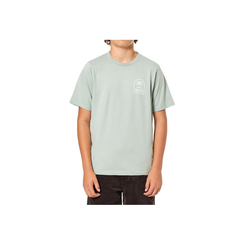 BOYS K-PALM T-SHIRT|aloe pigment dye|S|M|L|XL
