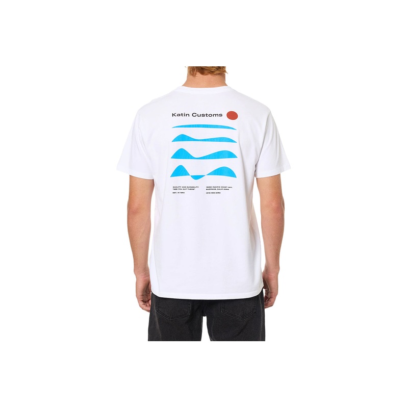 FREQUENCY T-SHIRT|white|S|M|L|XL
