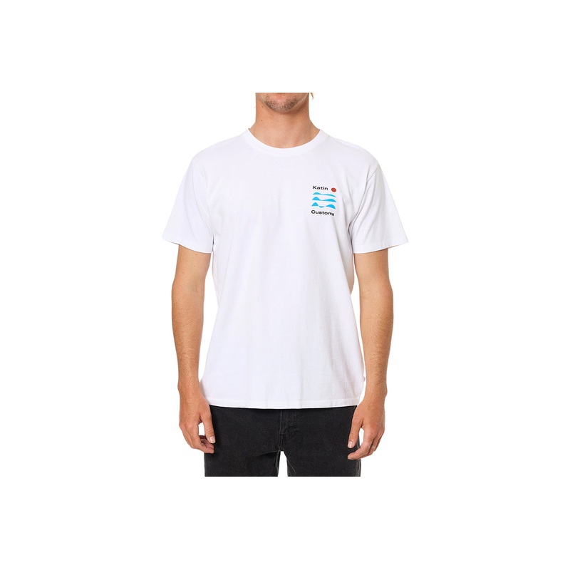 FREQUENCY T-SHIRT|white|S|M|L|XL